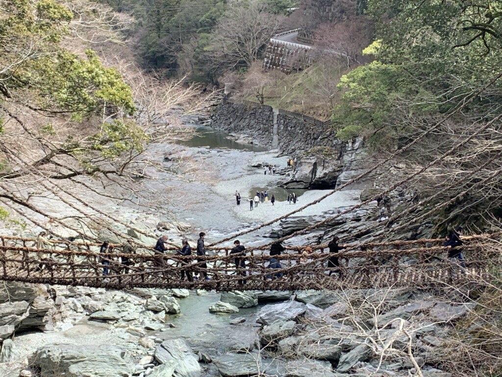 祖谷のかずら橋