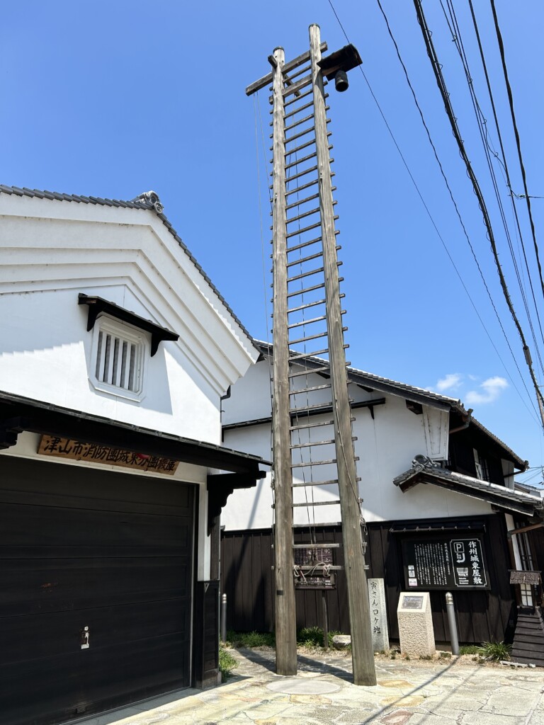津山の城下町を散策